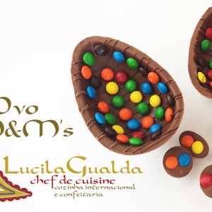 Ovo com m&m`s